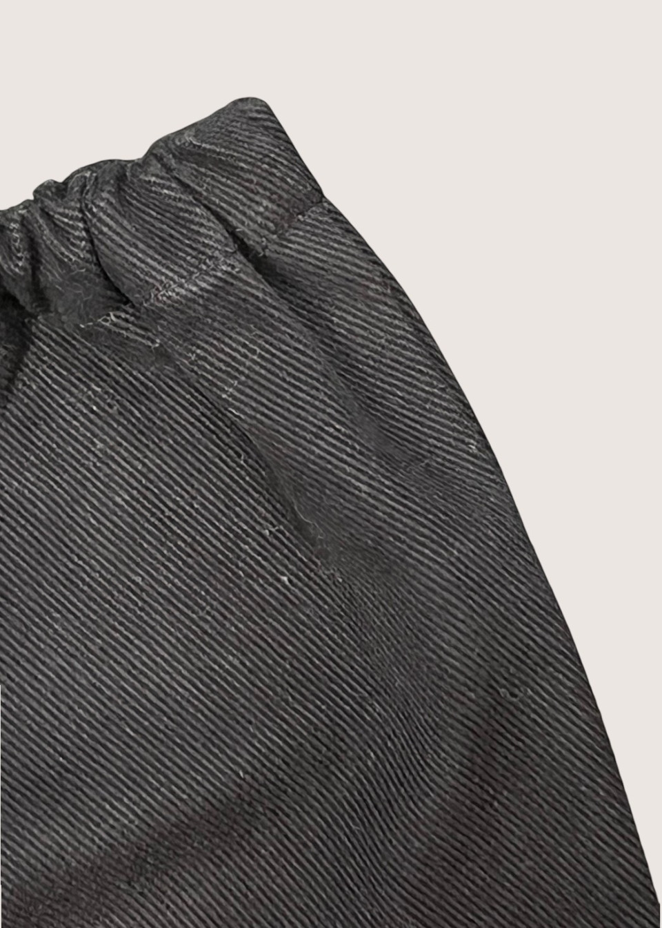 Pantalon bébé en jean noir - LE VESTIAIRE DE JEANNE