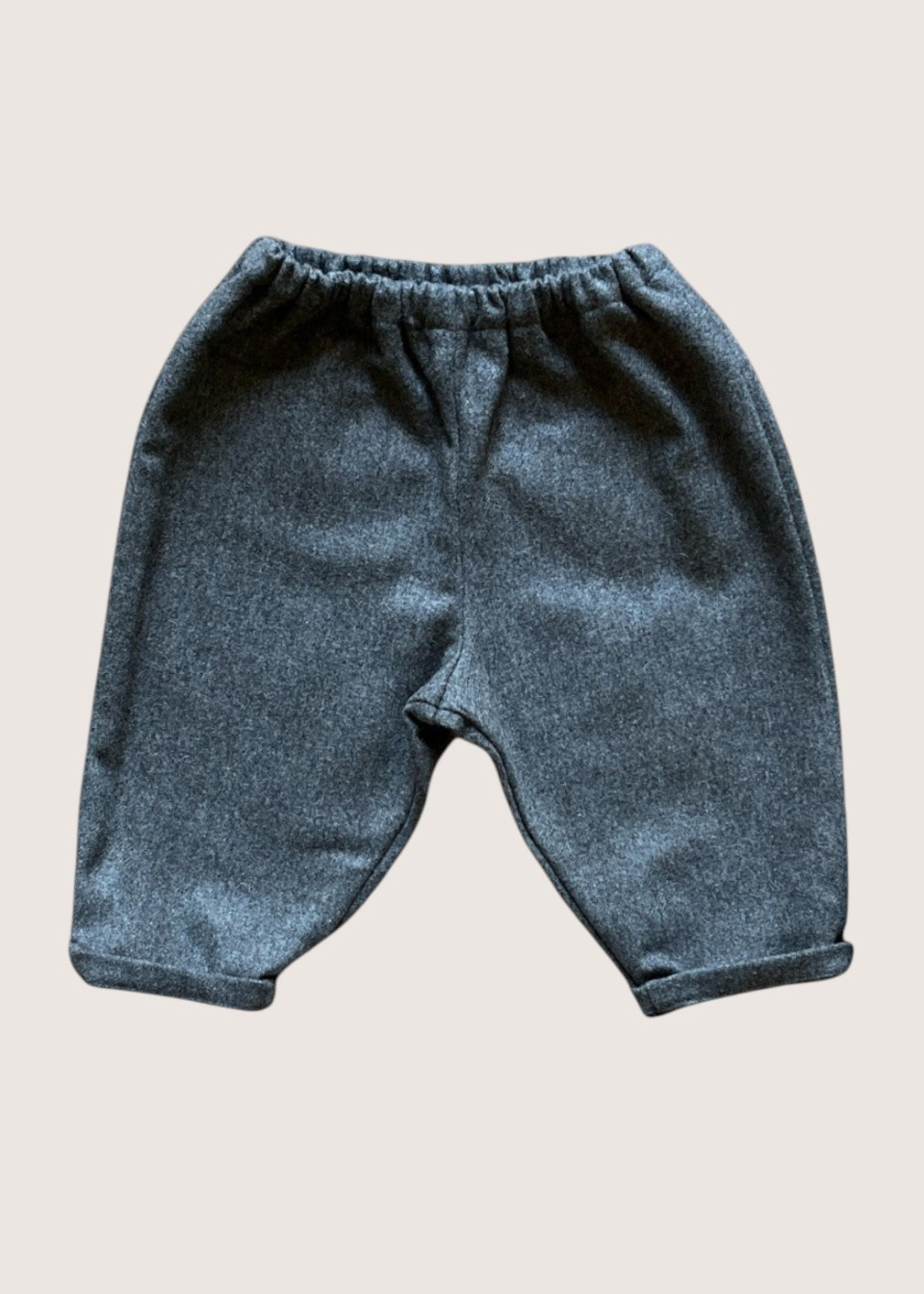Classic trousers in grey wool blend - LE VESTIAIRE DE JEANNE