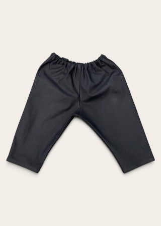 Baby trousers in midnight blue cotton - LE VESTIAIRE DE JEANNE