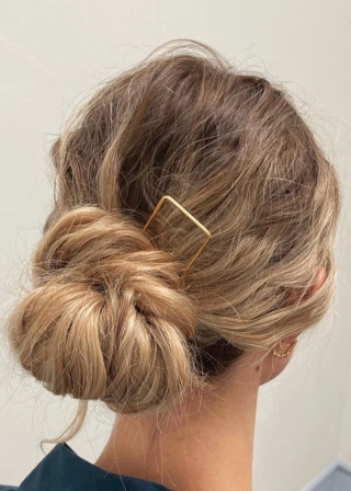 Épingle à cheveux en laiton carré - ROAKE STUDIO