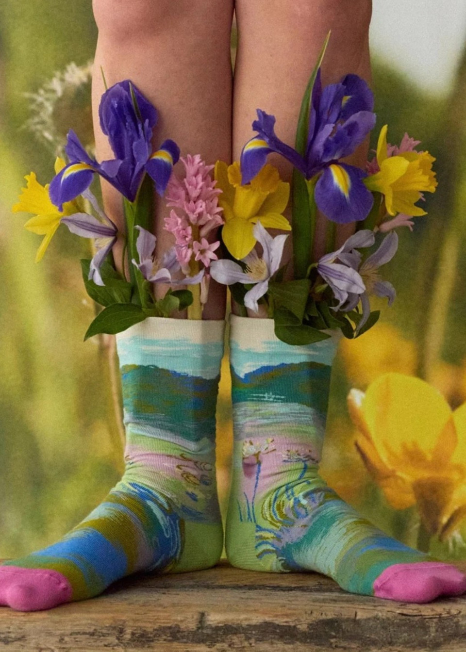 Coffret de Chaussettes Monet "Le Pont" - BONNE MAISON