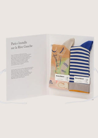 Paris Socks Book "The Eiffel Tower" - BONNE MAISON