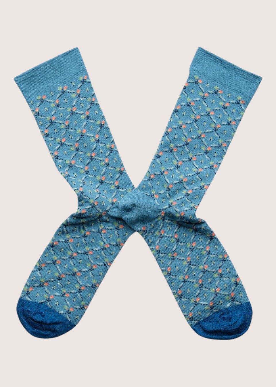 Coffret de Chaussettes Toile de Jouy - BONNE MAISON