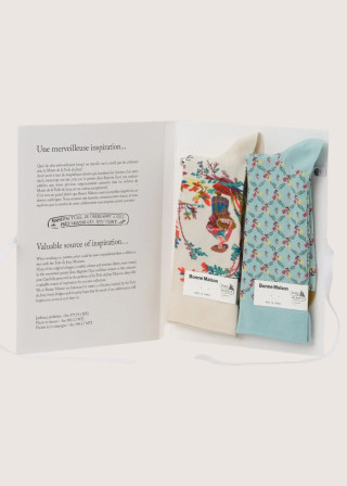 Toile de Jouy Socks Book - BONNE MAISON