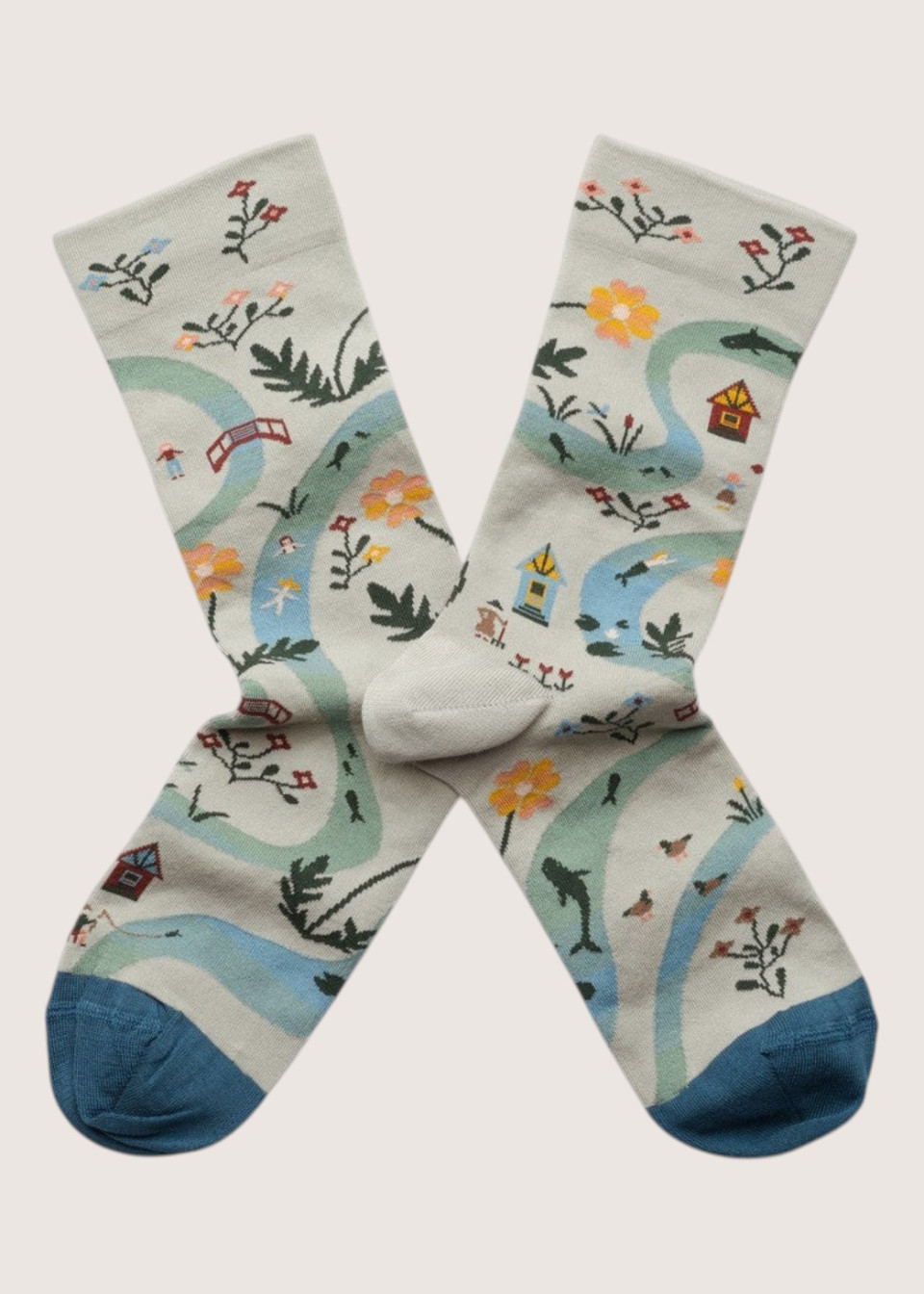 Chaussettes en coton Rivière - BONNE MAISON