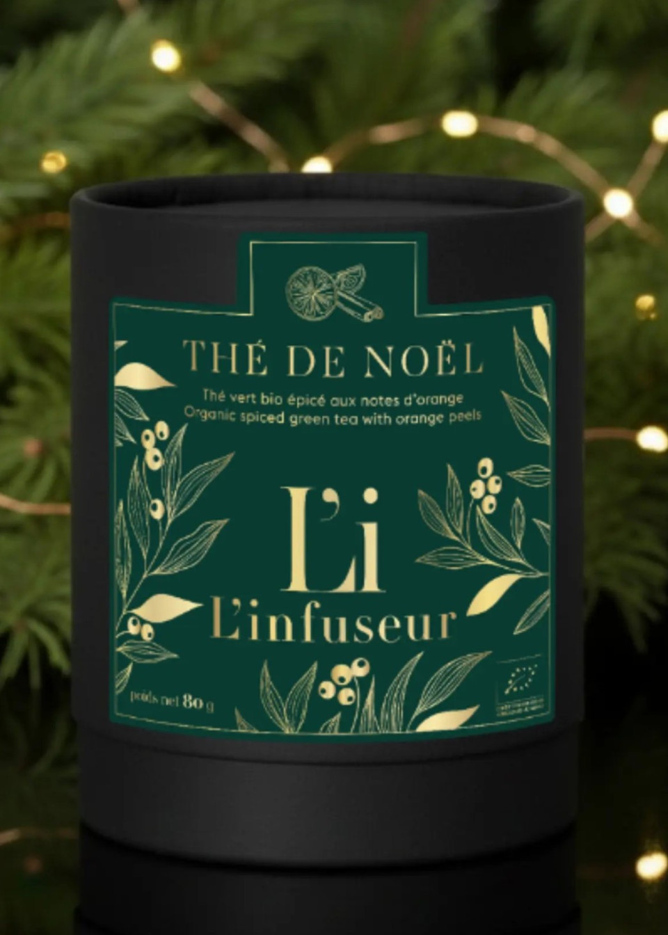 ORGANIC CHRISTMAS GREEN TEA - OGO LIVING
