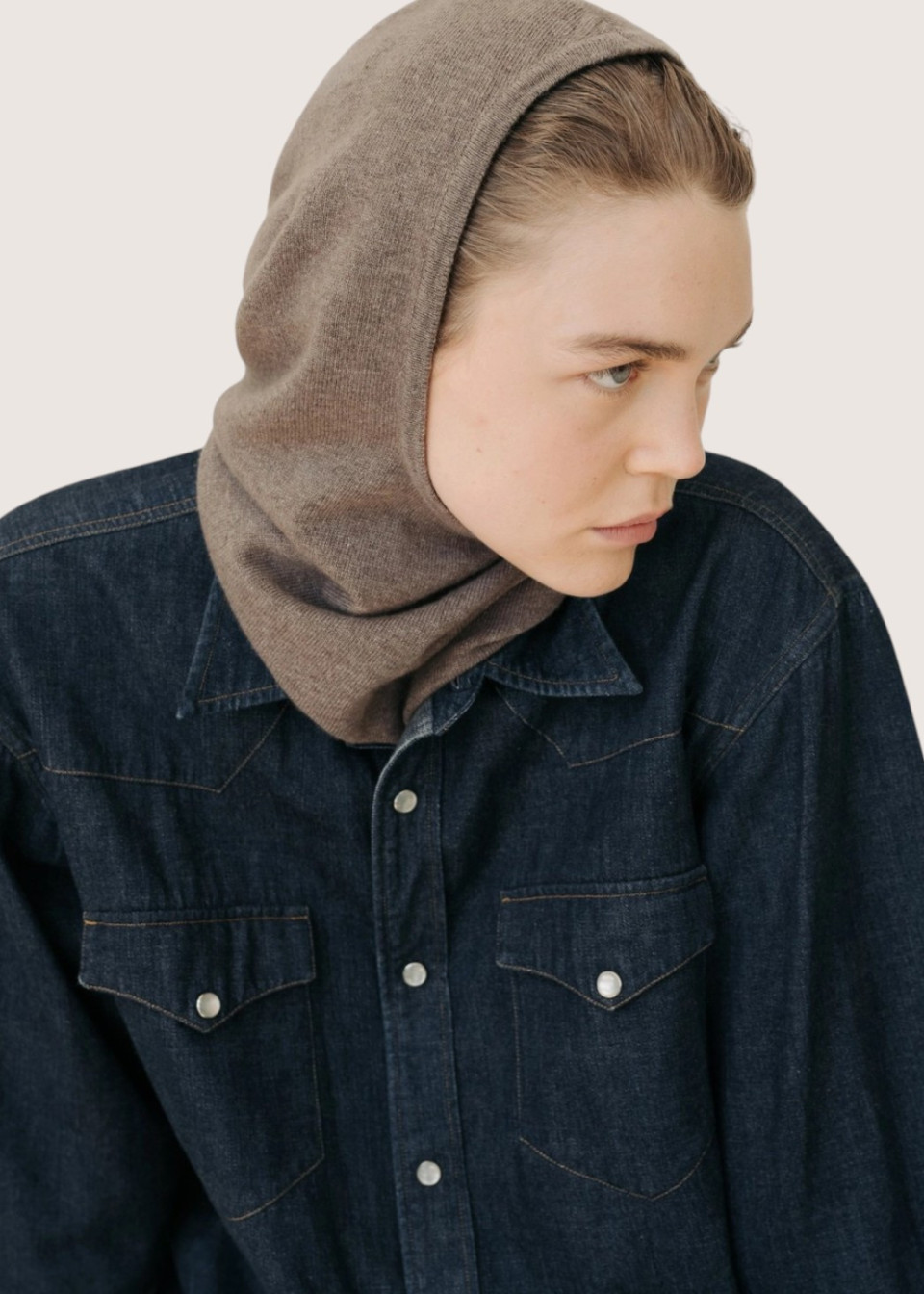 La cagoule fine Charbon - LEMME