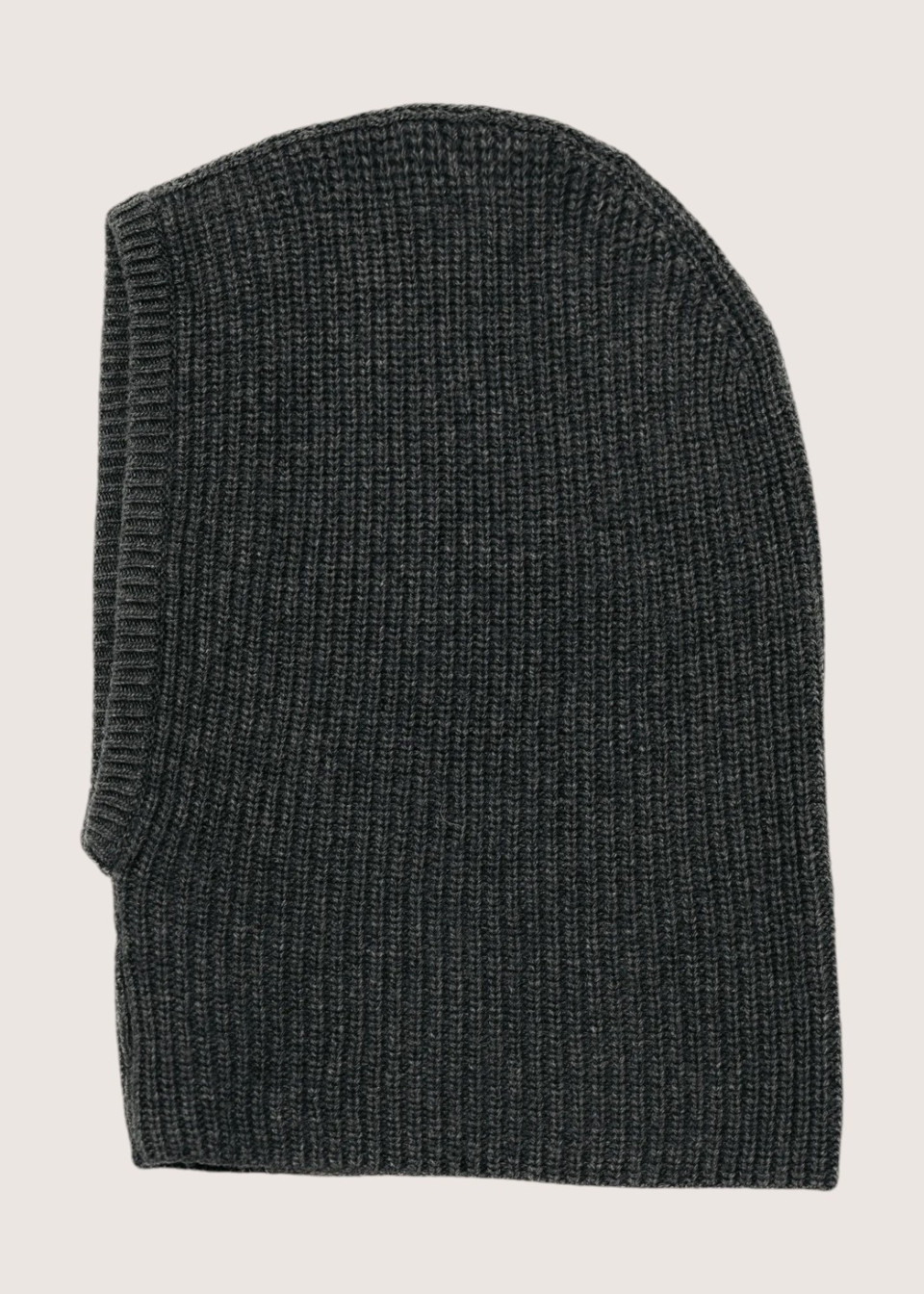 The Ribbed Balaclava Charcoal - LEMME