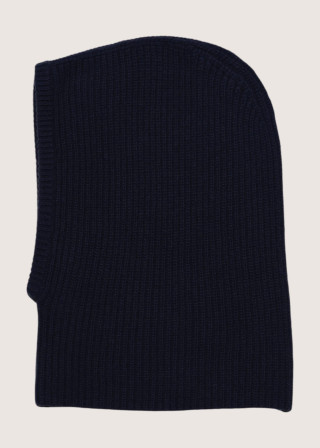 La cagoule à côtes Bleu Marine - LEMME