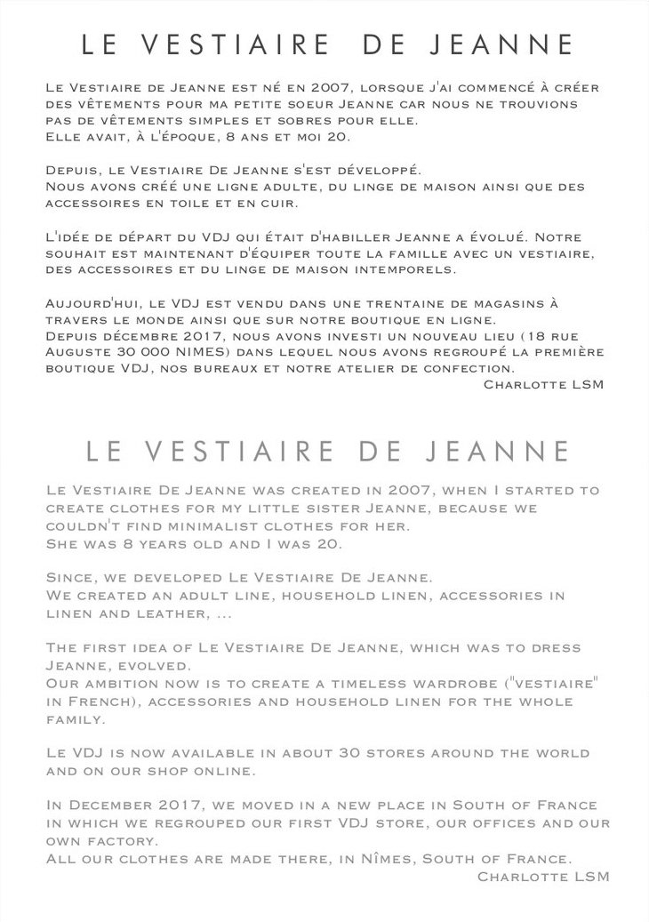  le vestiaire de jeanne - fall-winter 20/21 collection 