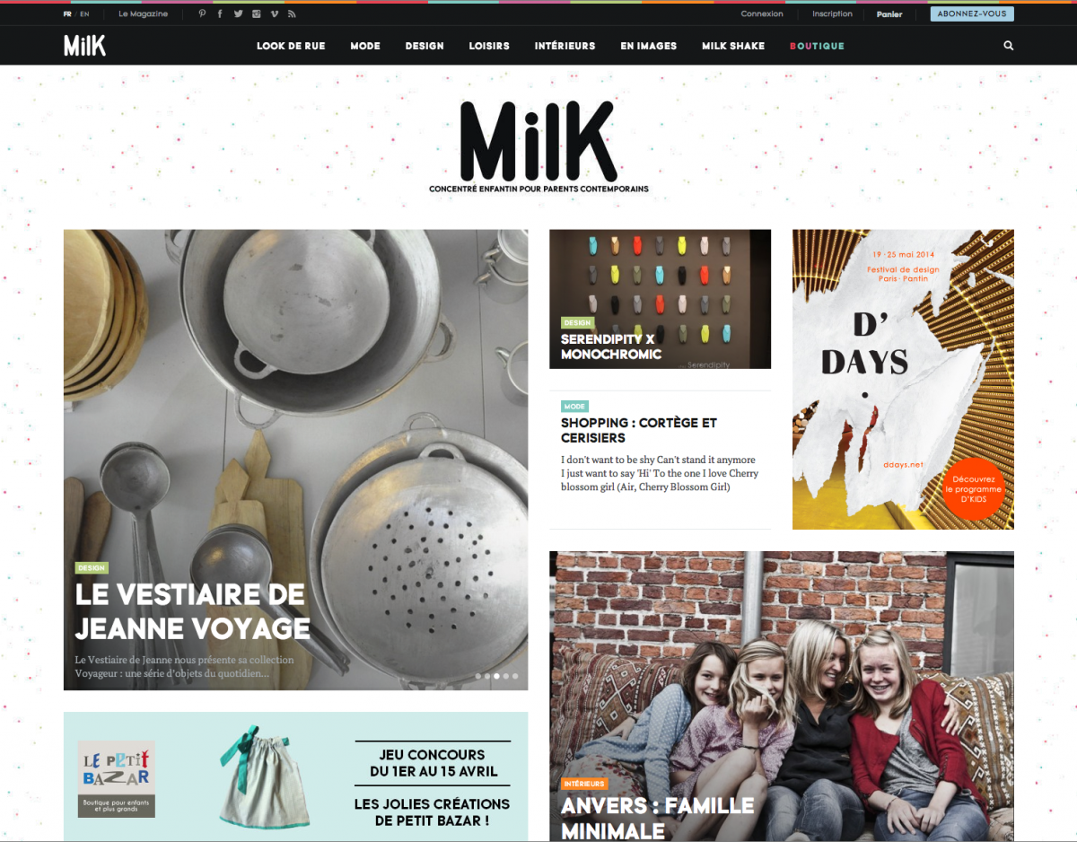  Milk magazine, avril 2014 